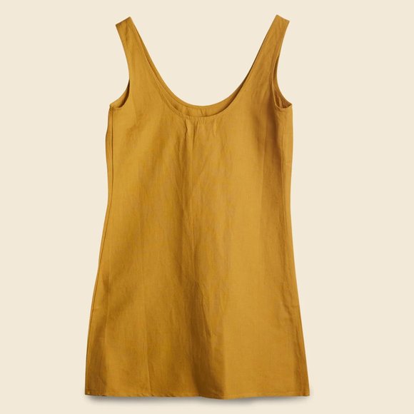 Mollusk Surf Shop Shell Dress in Sunshine - Picture 3 of 4